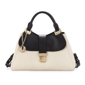 Charles Jourdan Becky Trapezoidal Satchel Bag